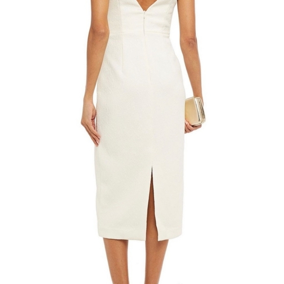 BLACK Rebecca Vallance Mondrian Bow Dress Size 4 US - Picture 2 of 8